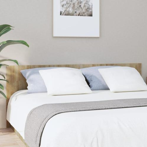 vidaXL Hoofdbord 200x1,5x80 cm bewerkt hout sonoma, Huis en Inrichting, Slaapkamer | Bedden, Nieuw, Verzenden