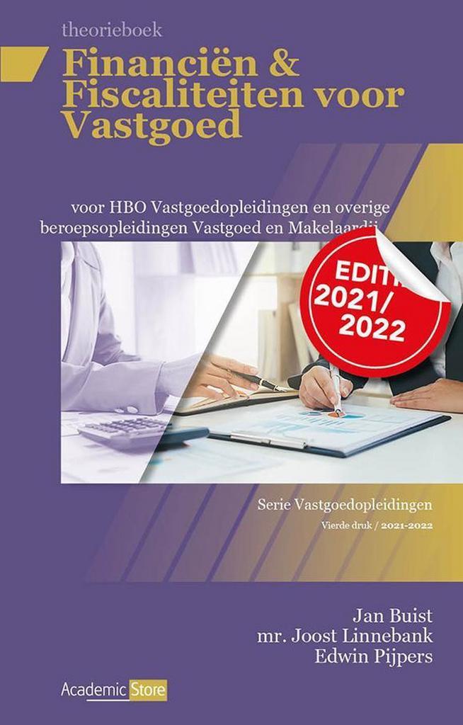 Financiën en Fiscaliteiten / Serie Vastgoed Opleidingen / 25, Boeken, Schoolboeken, Gelezen, Verzenden