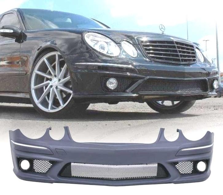 Pare-Chocs Frontal Pour Mercedes W211 06-09 Look Amg, Auto-onderdelen, Carrosserie, Verzenden