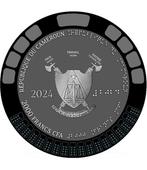 Kameroen. 2000 Francs 2024 LOUIS BRAILLE 2 Oz mit CoA und