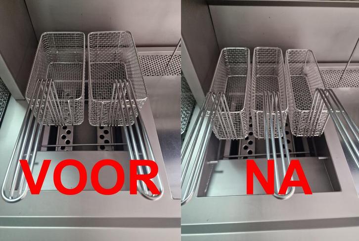 Kiremko snackpan van 3 mands naar 4 mands uitbreiding, Zakelijke goederen, Horeca | Keukenapparatuur, Ophalen of Verzenden