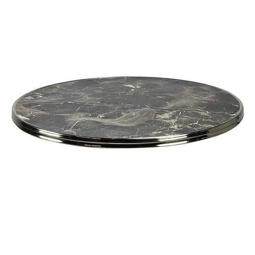 Tafelblad | SILVER | Marmerlook (Bruin) | In-/Outdoor |, Zakelijke goederen, Horeca | Keukenapparatuur, Nieuw in verpakking, Verzenden