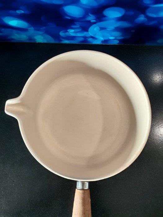 Le Creuset - Steelpan - Emaille, Metaal, Hout, Antiek en Kunst, Antiek | Keukengerei