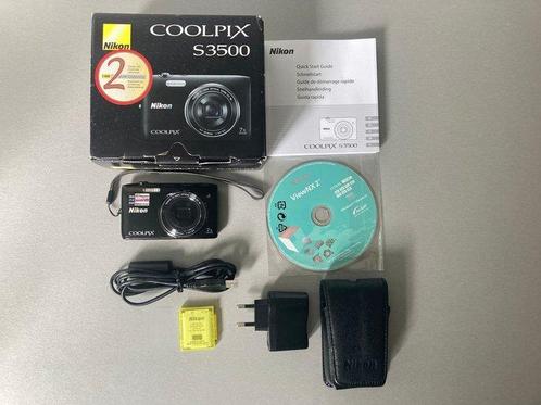 Nikon Coolpix S3500, Audio, Tv en Foto, Fotocamera's Digitaal