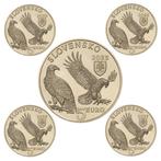 Slowakije. 5 Euro 2025 Royal Eagle (5 coins) (Zonder, Postzegels en Munten, Munten | Europa | Euromunten