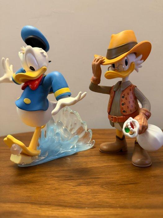 Disney - Beeldje - Lot of 4 Scrooge McDuck Donald Duck &, Verzamelen, Disney