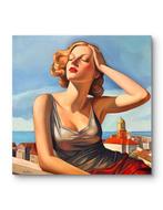 Biatturi Irina - Terrasse à Saint Tropez, Antiquités & Art