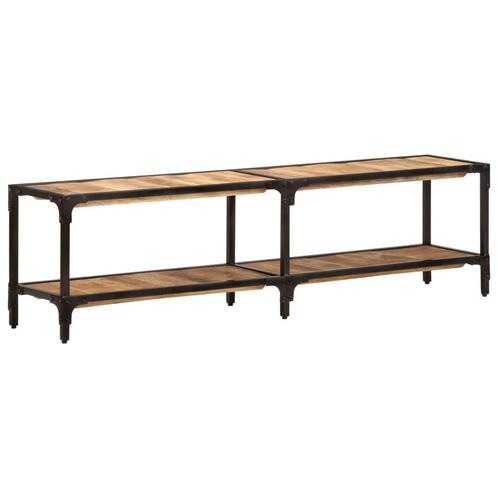 vidaXL Tv-meubel 150x30x41 cm massief mangohout, Huis en Inrichting, Kasten |Televisiemeubels, Nieuw, Verzenden