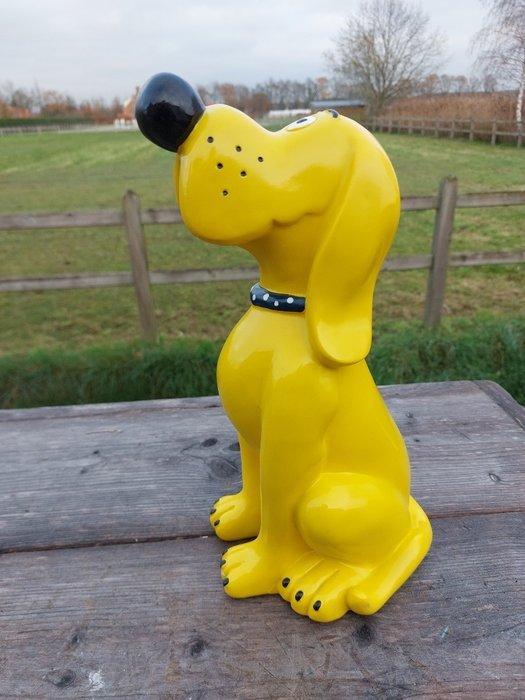 Beeld, yellow sitting Pluto - 28 cm - polyresin, Antiek en Kunst, Kunst | Designobjecten