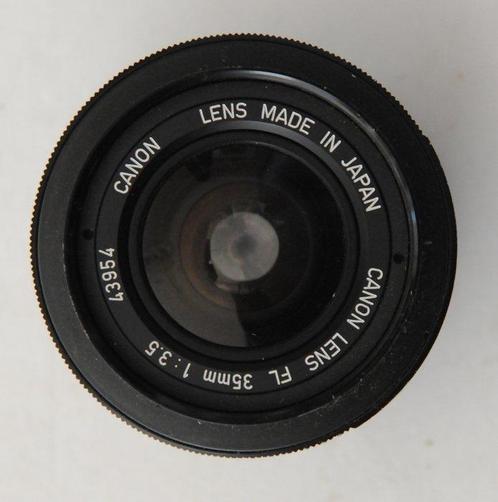 Canon FL 35mm f3.5 / FL 50mm f1.8 / Super-Canomatic R 100mm, Audio, Tv en Foto, Fotocamera's Analoog