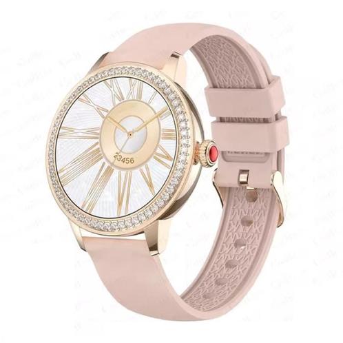 Diamant Smartwatch - Gezondheid Monitor Sport Tracker, Handtassen en Accessoires, Smartwatches, Nieuw, Verzenden