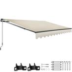 tectake Zonnescherm Ornella mit wandhouder - 300 x 250 cm, b, Tuin en Terras, Verzenden, Nieuw