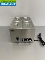 Acier inoxydable HCB Bain marie 4 x 1/4 GN 230V Horeca, Articles professionnels, Verzenden