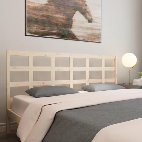 vidaXL Hoofdbord 205,5x4x100 cm massief grenenhout, Huis en Inrichting, Slaapkamer | Bedden, Nieuw, Verzenden