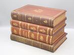 Carafe - Liqueur set hidden in faux books - Bois, Verre