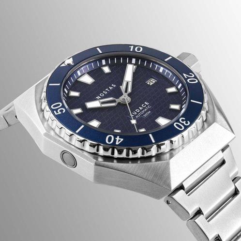 NOSTAS - AUDACE 500 Swiss Movt sellita sw 200 - Zonder, Handtassen en Accessoires, Horloges | Heren