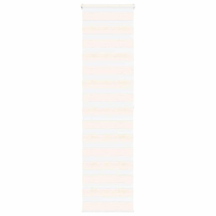 vidaXL Zebra rolgordijn 55x200 cm stofbreedte 50,9 cm, Huis en Inrichting, Stoffering | Gordijnen en Lamellen, Nieuw, Verzenden