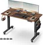 Bureau - Elektrisch - Hoogte verstelbaar - Vintage bruin, Huis en Inrichting, Ophalen of Verzenden, Nieuw