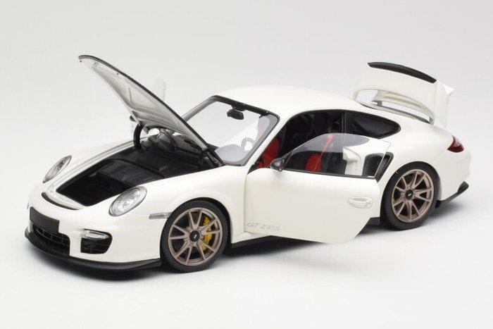 Minichamps 1:18 - Modelauto - Porsche 991 (997) GT2RS White, Hobby en Vrije tijd, Modelauto's | 1:5 tot 1:12
