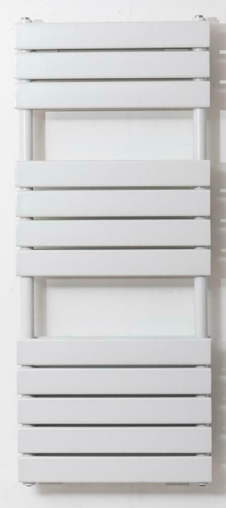 Sanifun handdoekradiator Andreas 1200 x 500 Wit Dubbele, Doe-het-zelf en Bouw, Verwarming en Radiatoren, 800 watt of meer, Nieuw