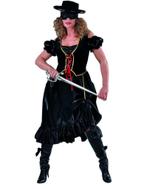Zorro dame verkleed jurk, Hobby en Vrije tijd, Nieuw, Ophalen of Verzenden