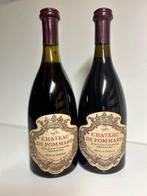 1981 & 1982 Château de Pommard - Pommard - 2 Flessen (0.75, Collections, Vins