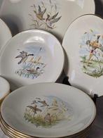 Service Gibier Chasse - Véritable porcelaine de France Signé, Antiek en Kunst