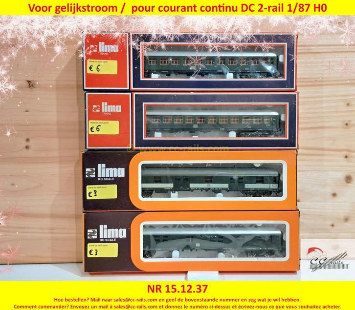 Gelijkstroom modeltreinen 2dehands Roco Fleischmann Trix, Hobby en Vrije tijd, Modeltreinen | H0, Nieuw, Ophalen of Verzenden