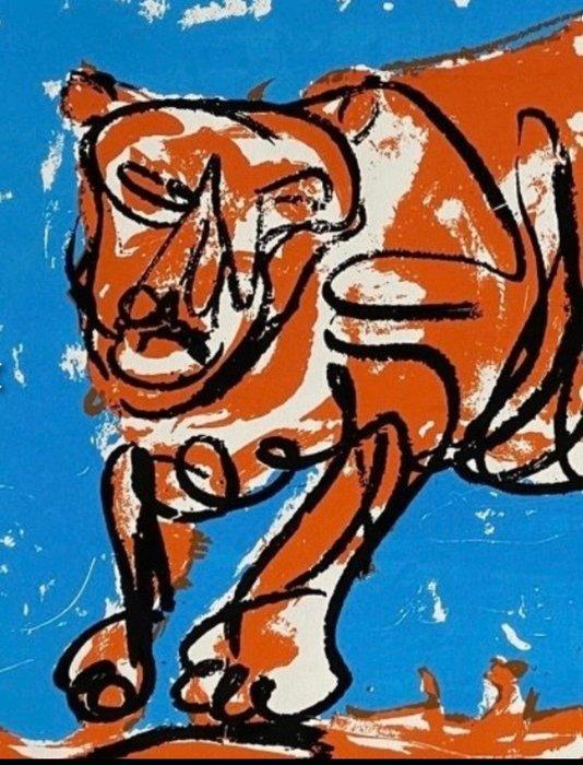 Markus Lüpertz (1941) - Tiger, Antiek en Kunst, Antiek | Overige Antiek