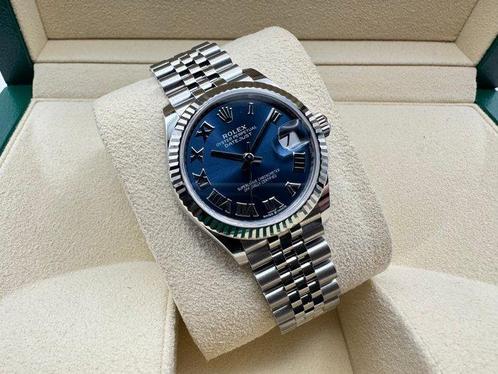 Rolex - Datejust 31 Blue Roman Dial - 278274 - Dames -, Handtassen en Accessoires, Horloges | Heren