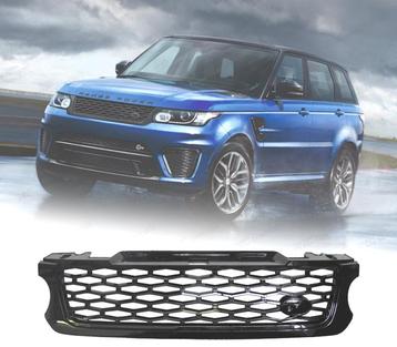 GRILLE RANGE ROVER SPORT L494 13-17 NOIR BRILLANT LOOK SVR, Verzenden