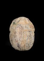 Oude Egypte, late periode Speksteen Scarab, met Harpokrates