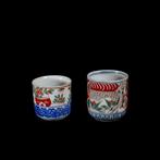 Deux tasses en céramique Imari - Porcelaine - Japon -