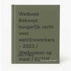 Wetboek Beknopt burgerlijk recht voor welzijnswerkers - 2023, Boeken, Verzenden, Zo goed als nieuw, Jan Fiers