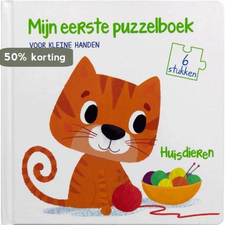 Mijn eerste puzzelboek voor kleine handen 9789463997966, Boeken, Kinderboeken | Baby's en Peuters, Gelezen, Verzenden