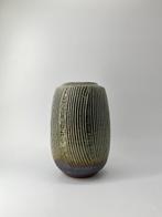 Vaas - Keramiek, Shigaraki-ware Tuchigoyomi bleekgroen