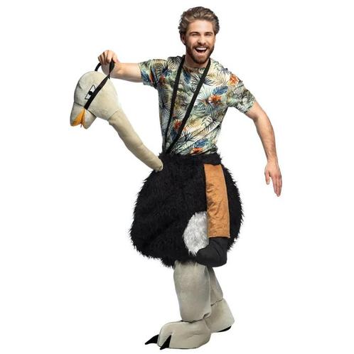 Struisvogelpak Heren Carry Me, Kleding | Heren, Carnavalskleding en Feestkleding, Nieuw, Verzenden