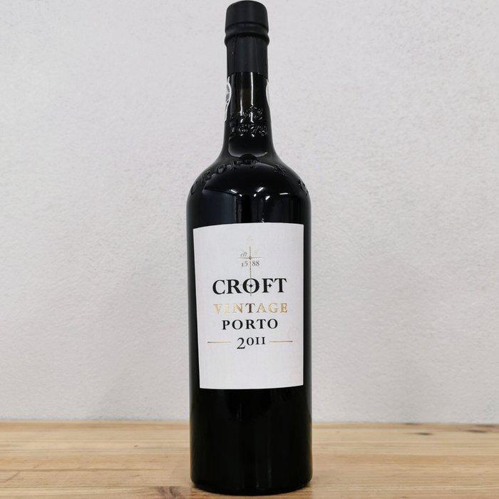 2011 Croft - Vintage Port - Porto - 1 Bouteille (0,75 l), Collections, Vins