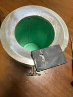 Bruckmann - Champagne koeler - Hout, Verzilverd, Plastic -