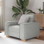 vidaXL Sofa Stoel Wolk Grijs 60 cm Stof, Huis en Inrichting, Zetels | Zetels, Verzenden, Nieuw