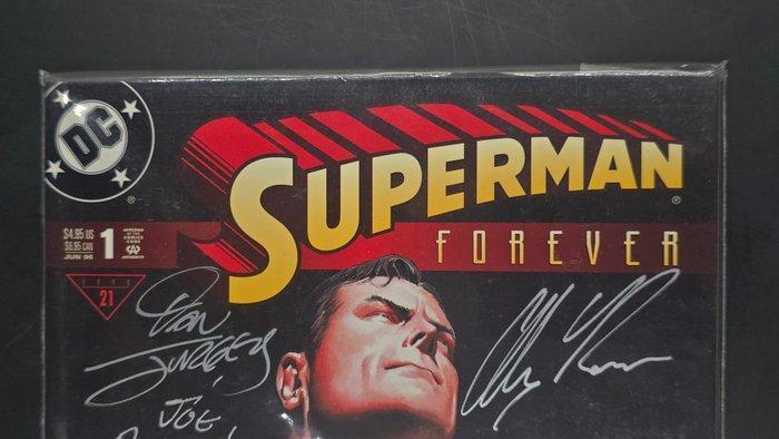 Superman Forever #1 - COA 5674/15000 - Signed Alex Ross, Dan, Boeken, Strips | Comics