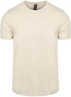 Profuomo T-Shirt Ecru Melange maat Maat 48/50 (M) Heren, Kleding | Heren, T-shirts, Verzenden, Nieuw, Maat 48/50 (M), Profuomo