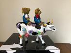 Beeldje - Cow Parade. Cowparade. Teddy Bears on the Moove. -, Antiek en Kunst