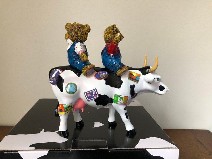 Beeldje - Cow Parade. Cowparade. Teddy Bears on the Moove. -, Antiek en Kunst, Curiosa en Brocante