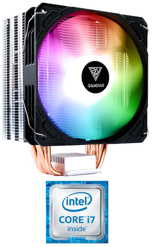Intel Core i7 12700KF CPU met aRGB Tower Cooler|1700 sock..., Computers en Software, Processors, Nieuw, Ophalen of Verzenden