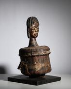 sculptuur - Punu Lumbo-reliekschrijn - Gabon