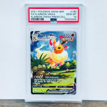 Pokémon Graded card - Flareon Vmax FA - Flareon Vmax Premium