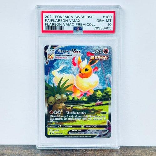Pokémon Graded card - Flareon Vmax FA - Flareon Vmax Premium, Hobby en Vrije tijd, Verzamelkaartspellen | Pokémon