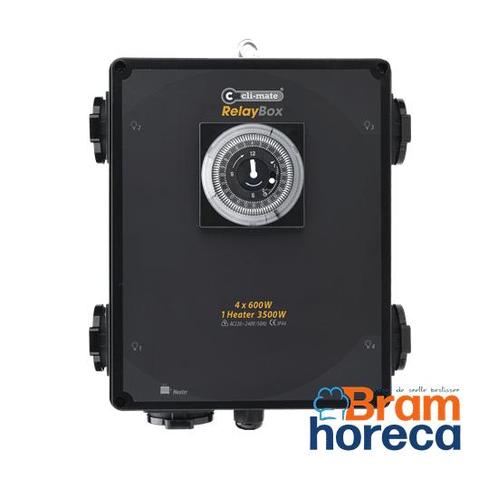 Cli-mate relaiskast 4 + 1 | 230V | RC-2010D4, Doe-het-zelf en Bouw, Ventilatie en Afzuiging, Verzenden