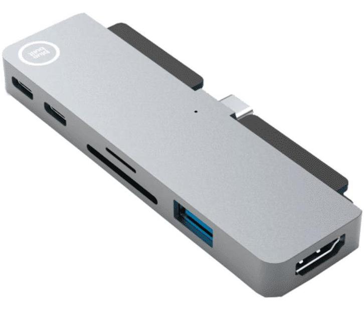 BleuBuilt USB C 7 in 1 iPad-dockingstation, Computers en Software, Overige Computers en Software, Zo goed als nieuw, Verzenden